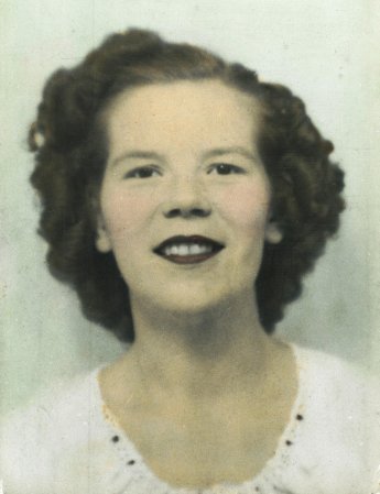 Photo of Mary, age 17?